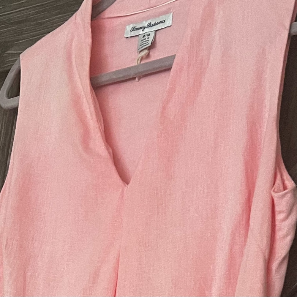 EUC linen Tommy Bahama linen blend  dress size M